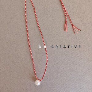 New women's handwoven  can be necklace and bracelet 2 colors available